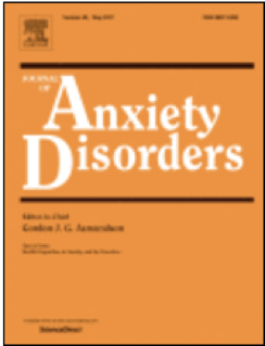 cover of anxiety disorders