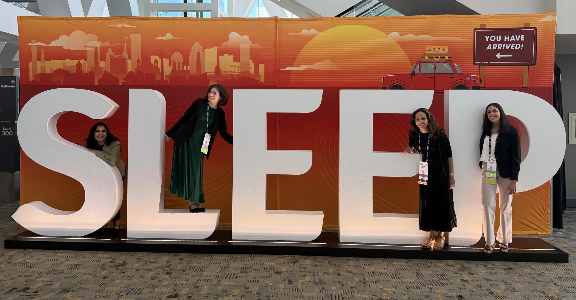 Arriving at SLEEP 2026!
